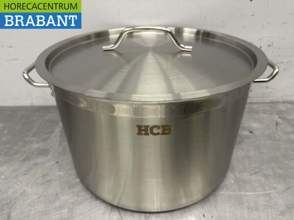 RVS Soeppan Kookpan Pan Inductie 40 x 26 cm 32 liter Horeca