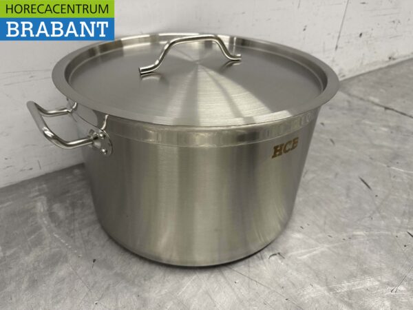 RVS Soeppan Kookpan Pan Inductie 40 x 26 cm 32 liter Horeca - Afbeelding 3