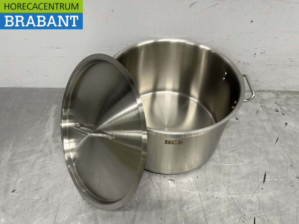 RVS Soeppan Kookpan Pan Inductie 40 x 26 cm 32 liter Horeca - Afbeelding 7