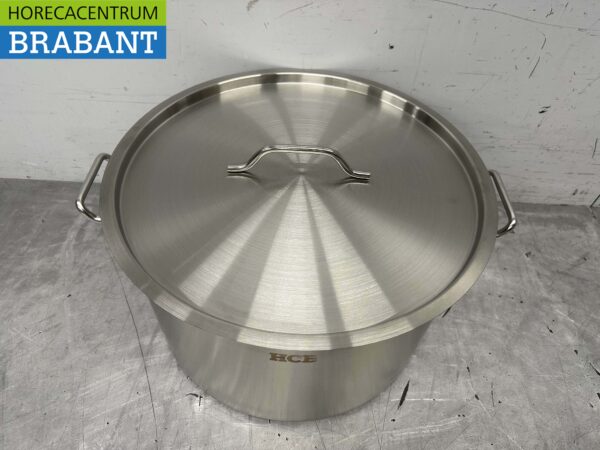 RVS HCB Soeppan Kookpan Pan Inductie 45 x 28 cm 44 liter Horeca - Afbeelding 2