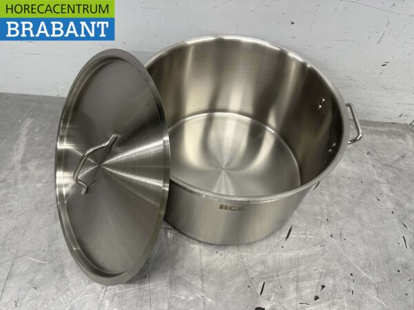 RVS HCB Soeppan Kookpan Pan Inductie 45 x 28 cm 44 liter Horeca - Afbeelding 7
