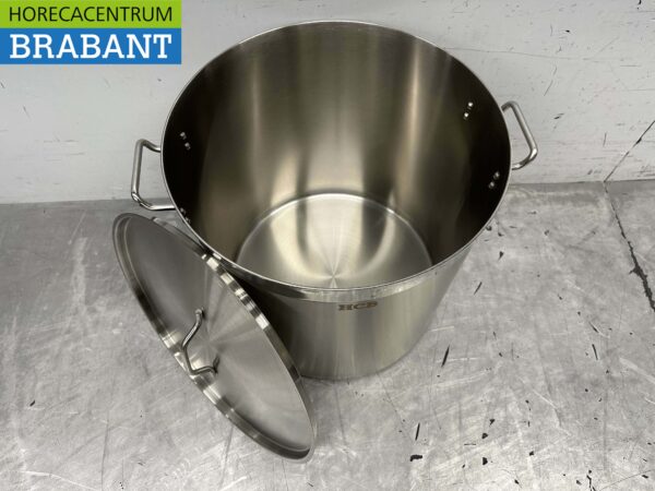 RVS Soeppan Kookpan Pan Inductie 45 x 45 cm 71 liter Horeca - Afbeelding 7
