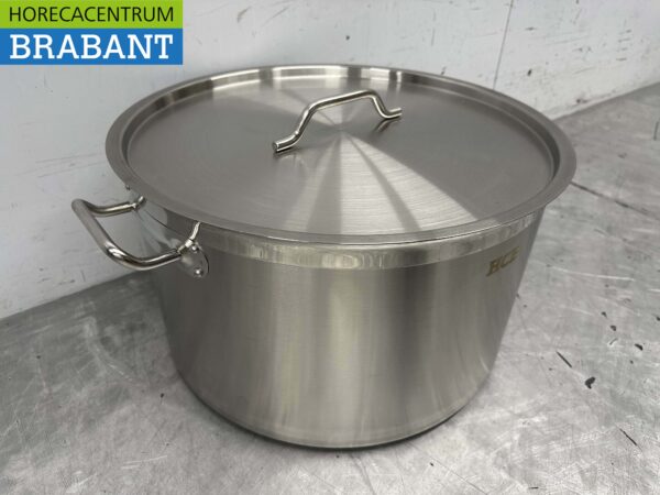 RVS HCB Soeppan Kookpan Pan Inductie 50 x 30 cm 58 liter Horeca - Afbeelding 3