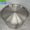 RVS HCB Soeppan Kookpan Pan Inductie 50 x 30 cm 58 liter Horeca - Afbeelding 4