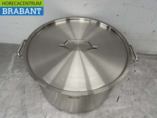 RVS HCB Soeppan Kookpan Pan Inductie 50 x 30 cm 58 liter Horeca - Afbeelding 4