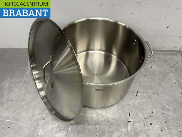RVS HCB Soeppan Kookpan Pan Inductie 50 x 30 cm 58 liter Horeca - Afbeelding 7
