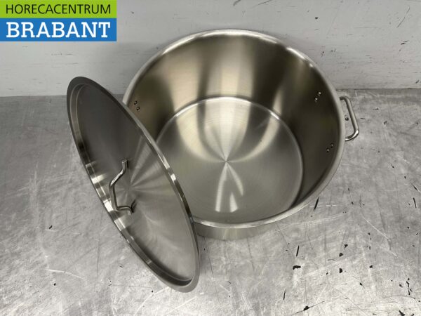 RVS HCB Soeppan Kookpan Pan Inductie 50 x 30 cm 58 liter Horeca - Afbeelding 8