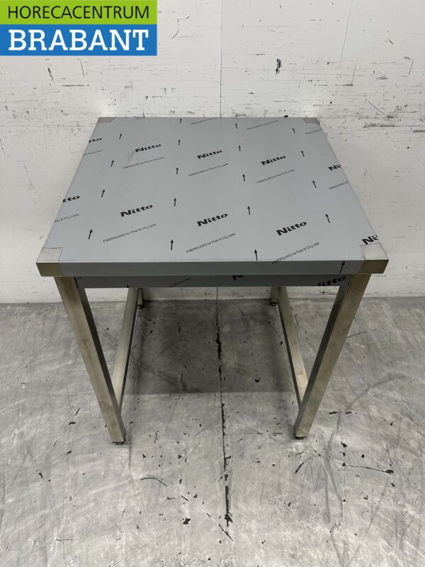 RVS Werktafel Tafel Premium-line 70 x 70 x 85 cm Horeca - Afbeelding 4
