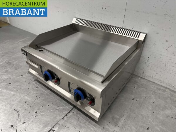 RVS Bakplaat Grillplaat Glad 65,5 cm PROPAAN Horeca - Afbeelding 3
