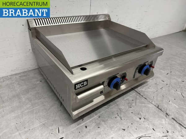 RVS Bakplaat Grillplaat Glad 65,5 cm PROPAAN Horeca - Afbeelding 4