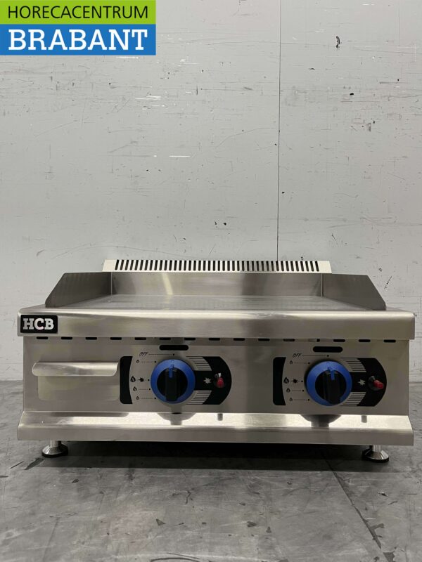RVS Bakplaat Grillplaat Glad 65,5 cm PROPAAN Horeca - Afbeelding 5