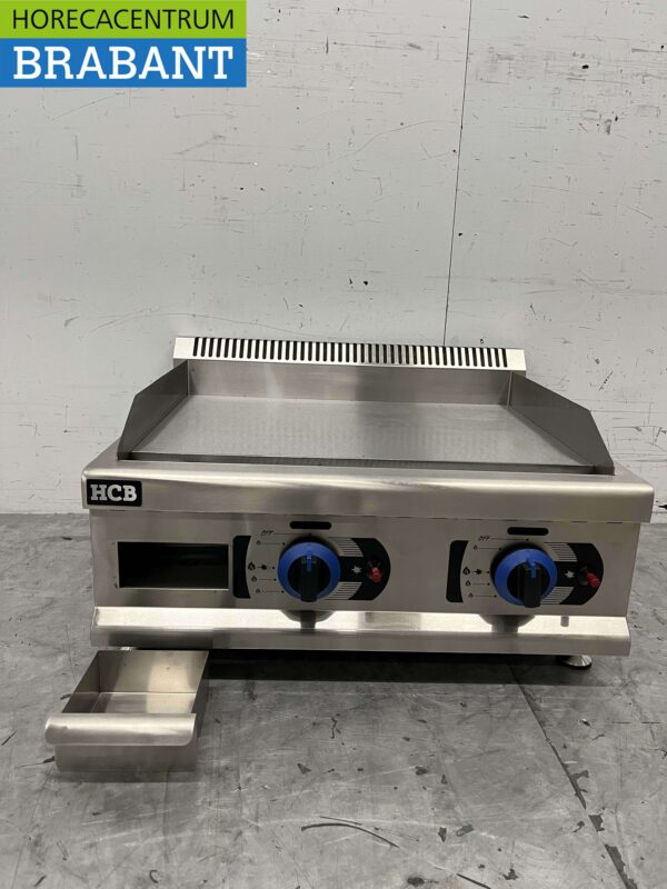 RVS Bakplaat Grillplaat Glad 65,5 cm PROPAAN Horeca - Afbeelding 6