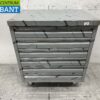RVS Werkkast Kast Premium-line Ladenkast 6 laden voor deeg 70 cm Horeca Pizzeria Bakkerij