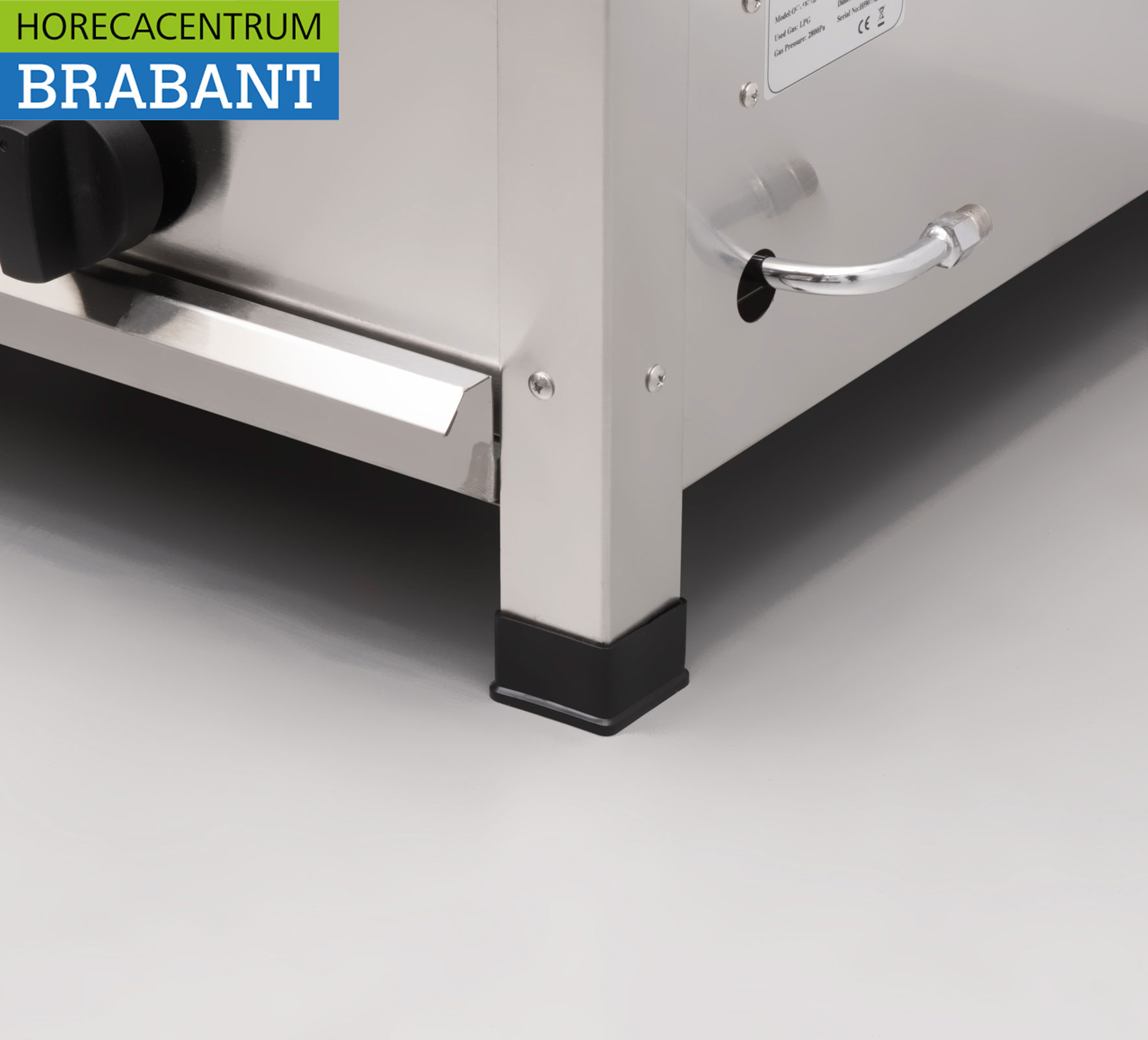 HCB RVS Professionele bbq barbecue PROPAAN 65 cm Horeca - Afbeelding 6