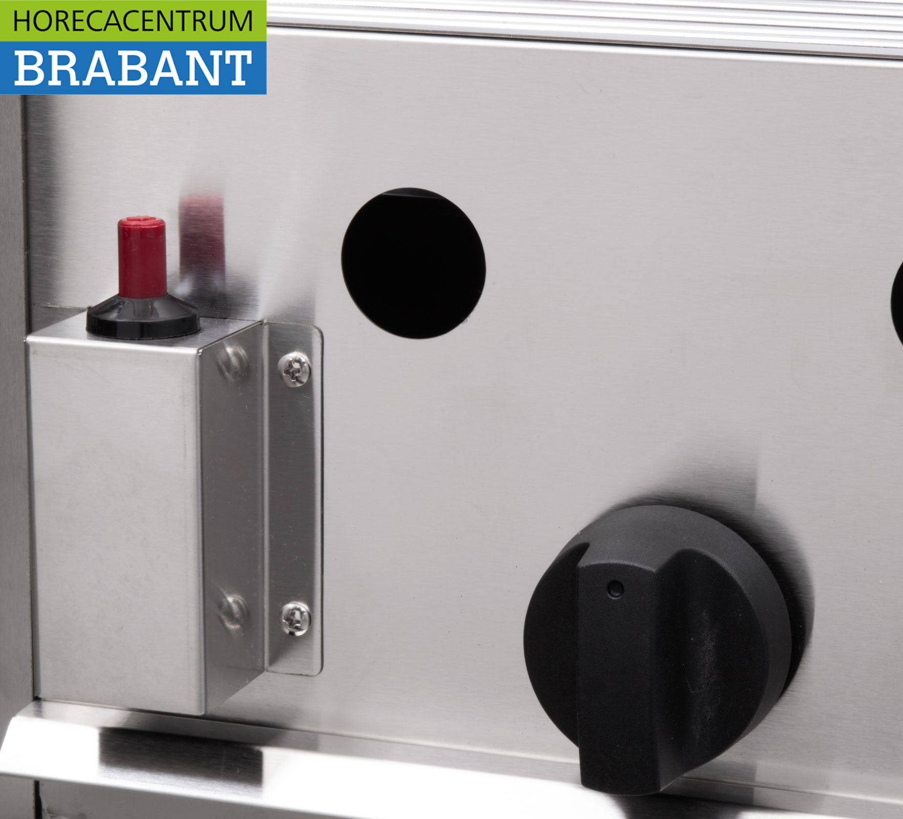 HCB RVS Professionele bbq barbecue PROPAAN 65 cm Horeca - Afbeelding 3