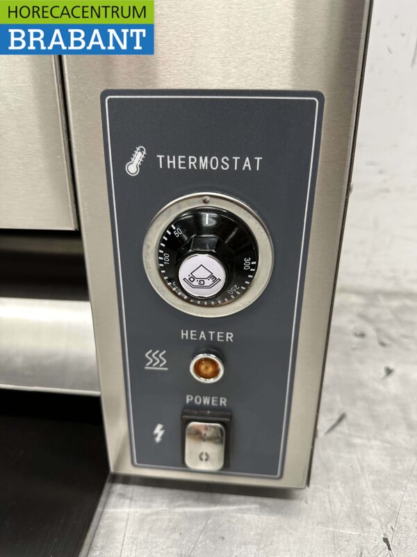HCB RVS Verticale Doorloop toaster Broodrooster Conveyor oven 230V Horeca - Afbeelding 5