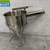 RVS HCB Portioneertrechter Beslagdispenser Bakkerij Horeca