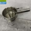 RVS HCB Portioneertrechter Beslagdispenser Bakkerij Horeca - Afbeelding 2