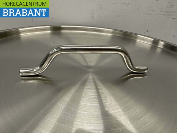 RVS Soeppan Kookpan Pan Inductie 50 x 50 cm 98 liter Horeca - Afbeelding 6