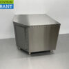 HCB RVS Werkkast Premium-line Hoekkast Kast klap 100 x 100 cm Horeca