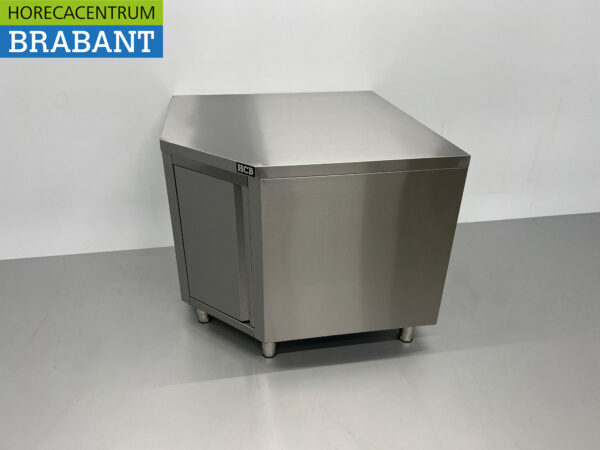 HCB RVS Werkkast Premium-line Hoekkast Kast klap 100 x 100 cm Horeca
