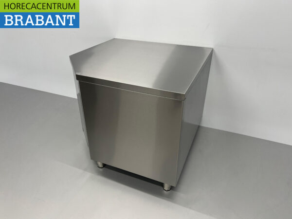HCB RVS Werkkast Premium-line Hoekkast Kast klap 100 x 100 cm Horeca - Afbeelding 3