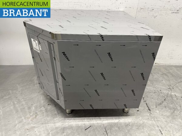 RVS Werkkast Premium-line Hoekkast Kast klap 100 x 100 cm Horeca - Afbeelding 3