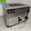 RVS Toaster Broodrooster 4 sneden 230V Horeca - Afbeelding 3