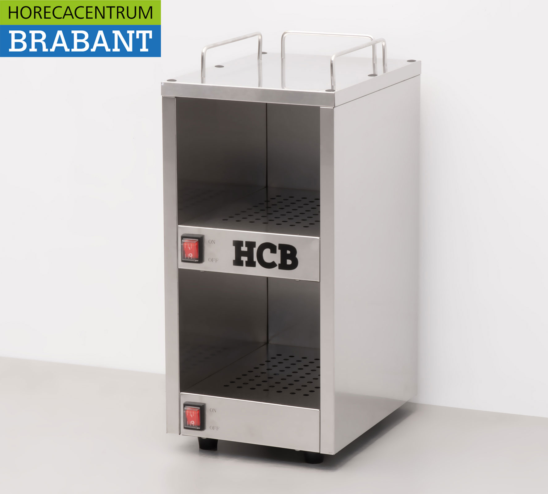 HCB RVS Kopjeswarmer koppenwarmer 230V Horeca - Afbeelding 2