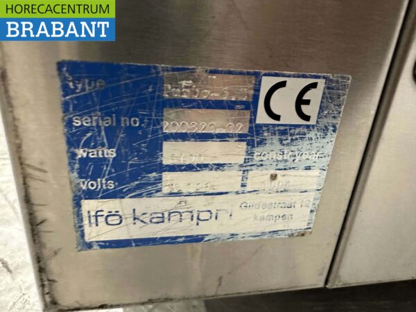 RVS Ifo Kampri Combisteamer Steamer 6 x 1/1 GN/gastronorm 400V Horeca - Afbeelding 6