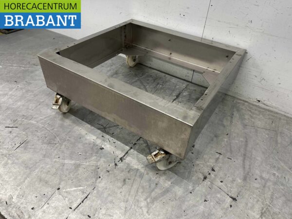 RVS Verrijdbaar Onderstel 90 cm Horeca - Afbeelding 3