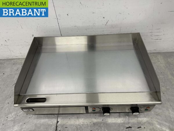 RVS Spiegelbakplaat Chroom Grillplaat Bakplaat 73 cm 2 x 230V Horeca - Afbeelding 5