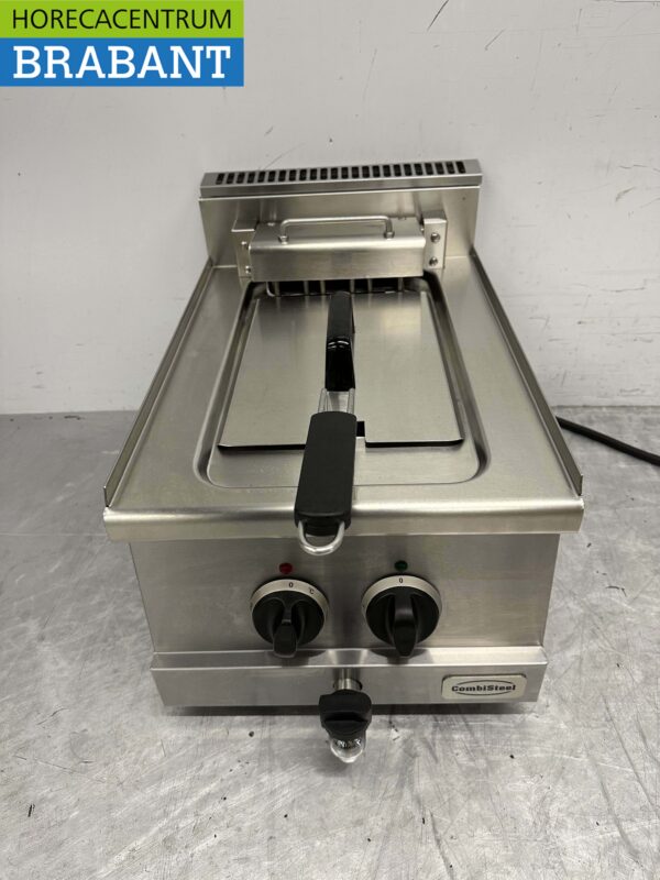 RVS Combisteel Opzet Friteuse Frituur 10 liter 400V Horeca