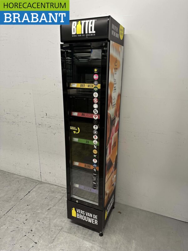 Gastro-Cool Glasdeurkoeling Koelkast Drankkoelkast Glazen deur 155 liter 230V Horeca - Afbeelding 3
