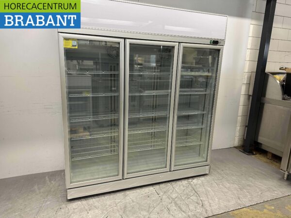 Combisteel Glasdeur Vriezer Vrieskast 1450 liter 230V Horeca