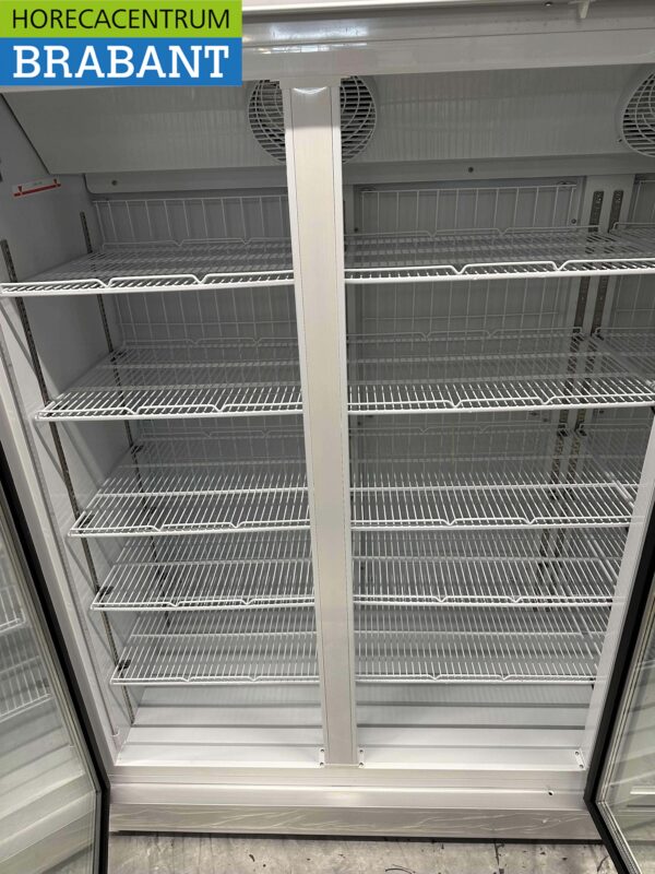 Combisteel Glasdeur Vriezer Vrieskast 1450 liter 230V Horeca - Afbeelding 4
