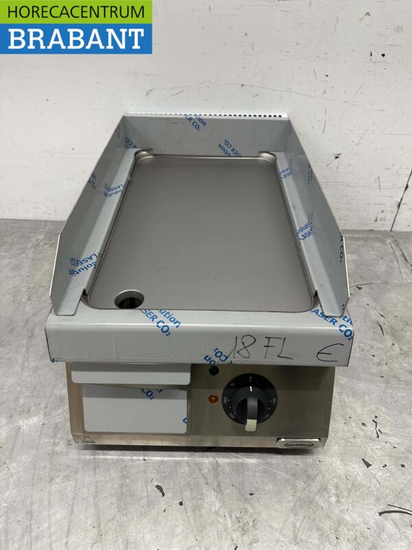 RVS Electrolux bakplaat grillplaat Glad 40 cm 400V Horeca