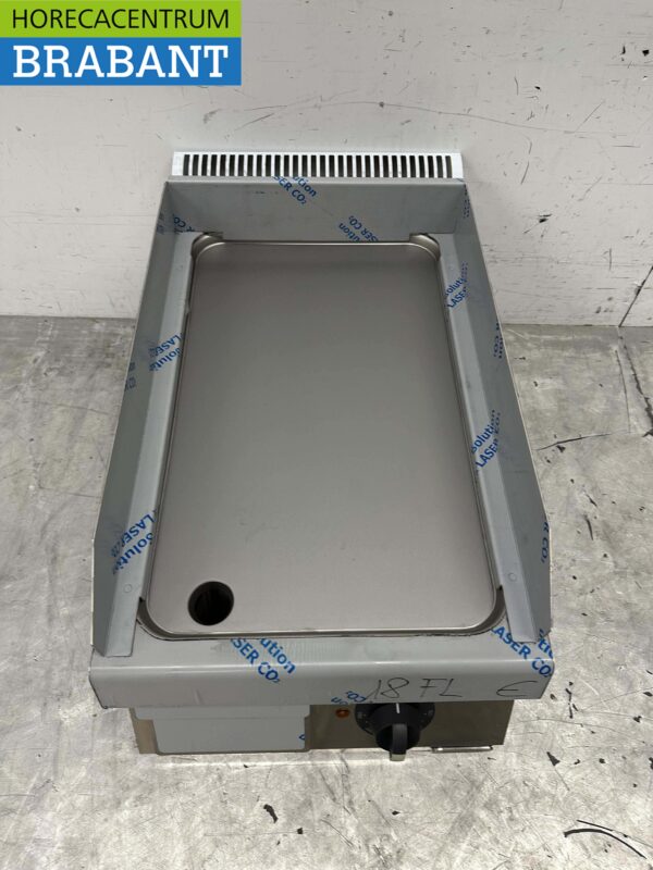 RVS Electrolux bakplaat grillplaat Glad 40 cm 400V Horeca - Afbeelding 2