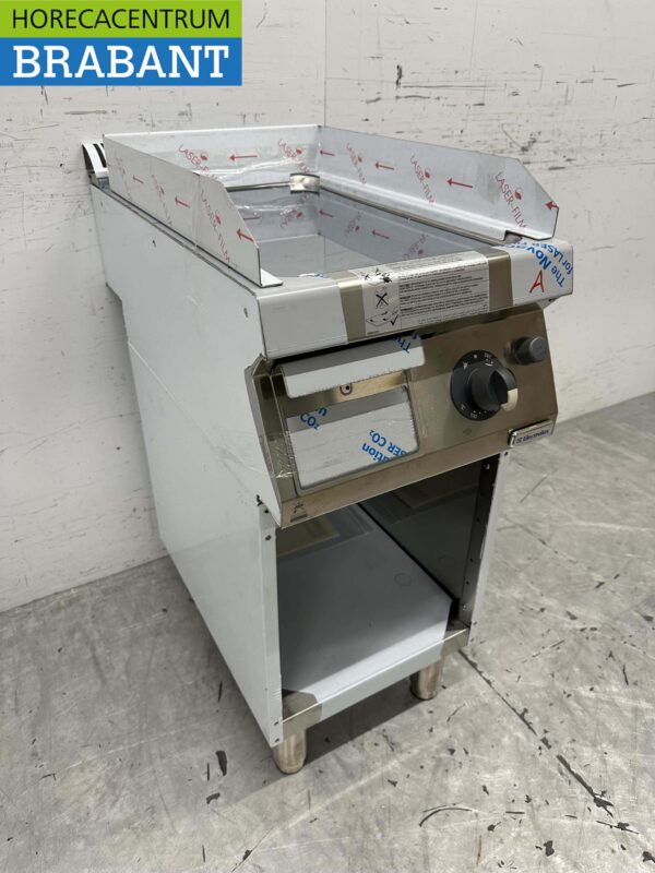 RVS Electrolux bakplaat grillplaat Verchroomd Glad 40 cm GAS Horeca - Afbeelding 4