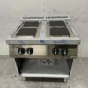 RVS Electrolux 4 pits elektrisch fornuis 80 cm 400V Horeca