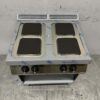 RVS Electrolux 4 pits elektrisch fornuis 80 cm 400V Horeca - Afbeelding 4