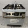 RVS Electrolux 4 pits Fornuis gasfornuis met gas oven 80 cm Horeca