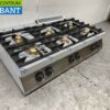 RVS Electrolux 6 pits Opzet fornuis gasfornuis 120 cm Horeca - Afbeelding 3