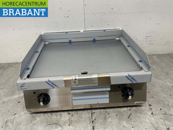 RVS Electrolux Bakplaat Grillplaat Gladde plancha 80 cm 400V Horeca