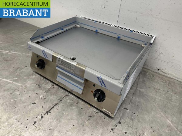 RVS Electrolux Bakplaat Grillplaat Gladde plancha 80 cm 400V Horeca - Afbeelding 3
