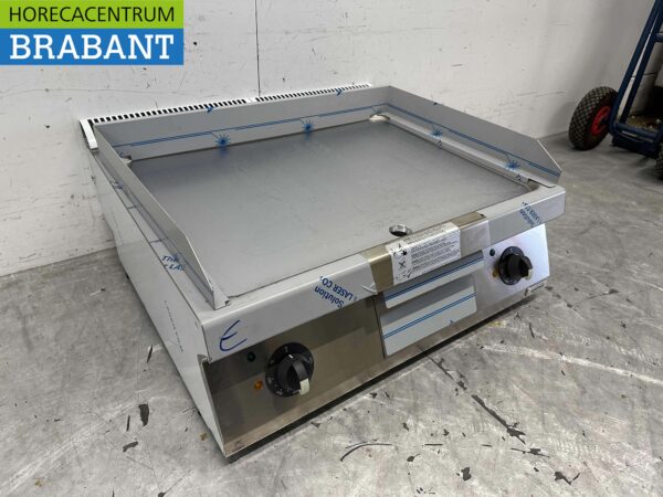 RVS Electrolux Bakplaat Grillplaat Gladde plancha 80 cm 400V Horeca - Afbeelding 4