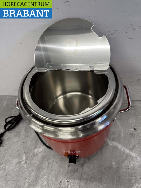 RVS Saro Retro Soepketel Soepterrine 11 liter 230V Horeca - Afbeelding 3