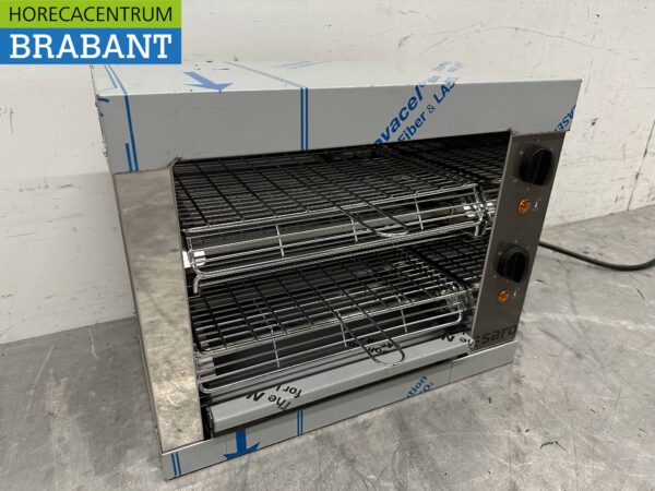 RVS Saro Broodrooster Salamander grill 44 cm 3000 watt 230V Horeca - Afbeelding 3