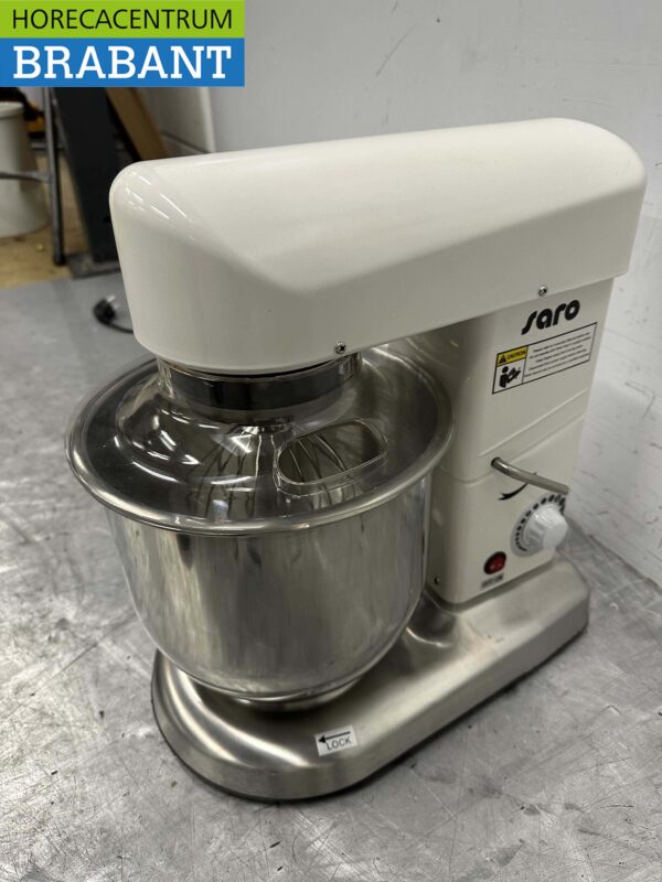 Saro Keukenmachine Planeetmenger Menger RVS kuip 7 liter 230V Horeca