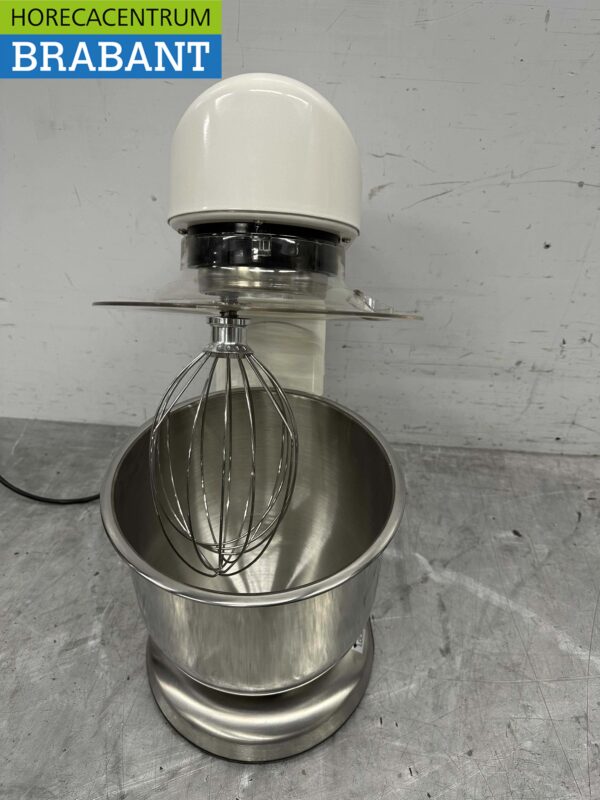 Saro Keukenmachine Planeetmenger Menger RVS kuip 7 liter 230V Horeca - Afbeelding 4